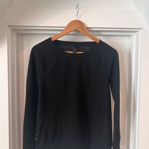 Banana Republic Black Sweatshirt with Long Sleeves